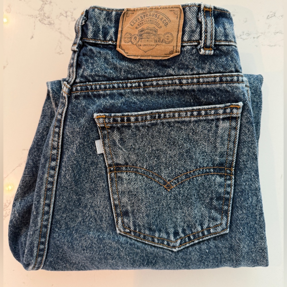 Vintage Levi’s Made in USA Silver Tab Jeans - W32 L30 100% Cotton